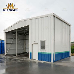 [Hot Item] Structural Steel Modular Prefab Construction House Kits for Storage Shed