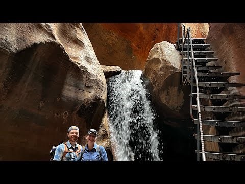 Utah Slot Canyon Waterfall Hike - Kanarra Falls Hike
