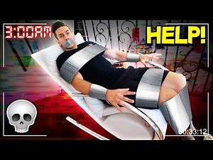 *EXTREME* DUCT TAPE CHALLENGE AT 3AM! 😱