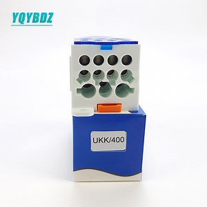 [Hot Item] One in Multiple out Guide Rail Junction Box Ukk400A Terminal Block