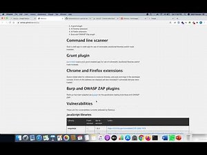 61 Retire JS Hunt Outdated JS Libraries