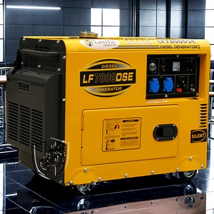 [Hot Item] Single Phase Air Cooled 6kVA 6kw Silent Diesel Generator