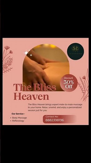 Ultimate Male-to-Male Massage Experience at Home 🕯️ | The Bliss Heaven.