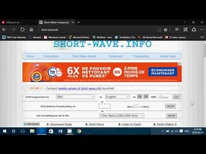 Shortwave radio web schedules for the A16 Season for international broadcasts