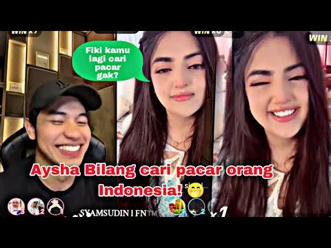 lagi Jomblo! Cewe Pakistan ini tanya ke Fiki Naki! apakah lagi cari pacar?Kode ni! 🤭