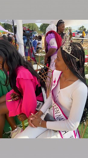1.4K views · 16 reactions | Albertina Haimbala, Miss World Namibia 2023 and Oriana Ribeiro, Miss Teen Namibia 2023 at the Official Opening of the Kaisames Otjimun - ||GOA!HAOB | Miss TEEN Namibia | Facebook