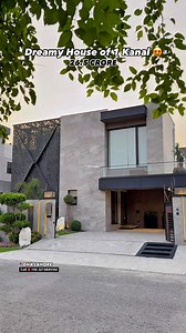 Most Beautiful and Dreamy House of 1 Kanal with basement Price: 26.5 Crore Contact Us: ☎️ 92 321 6845142 DM or Call us for more info Our Expertise: • Construction | Architectural Design | Interior Design | Real Estate Elevate your lifestyle with us. . . . #dreamy #dreamyhomes #housesforsale #house #housesforsale #forsale #interior #home #luxury #homedecor #homedesign #house #bungalow #reels #luxuryhomes #modern #viralpost❤️ #viralreels #insta #fb | RAFI & SONS Real Estate, Architect & Builders