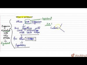 What is symbiont?