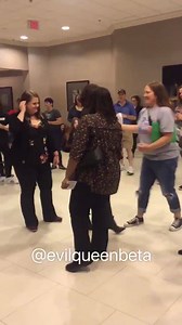 1.9K views · 174 reactions | Lana getting a t-shirt from a fan that has Lola and burgers on it. #OUATNJ  "My baby girl" Lana ❤ | EvilRegal - Lana Parrilla | Facebook