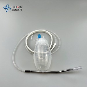 [Hot Item] Medical Supply Sterile Silicone Round Channel Fluted 10/15/19/24 Fr Closed Wound Drainage System Kit, Jackson Pratt Drain CE, ISO 13485, Cfda