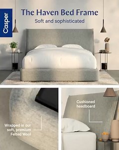 Support your mattress in style with a Casper bed frame. | Casper | Facebook