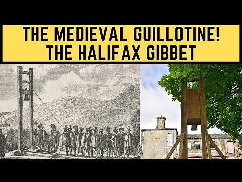 THE MEDIEVAL GUILLOTINE! - The Halifax Gibbet