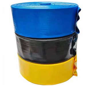 [Hot Item] PVC Lining Flexible Layflat Hose Used Water Pump Irrigation Discharge Layflat Hose