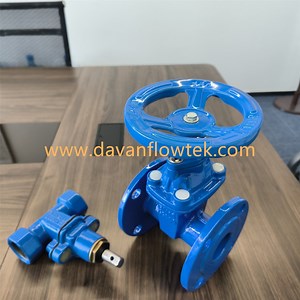 [Hot Item] Manual Operated Resilient Seat Gate Valve Rubber Wedge Gate Valve Ductile Iron Gate Valve Sluice Valve