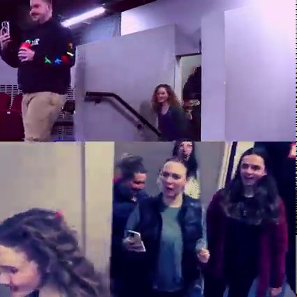 Check out the reaction the Next to Normal cast had to seeing the set for the first time! Opening next Saturday 17 June. Book now https://bit.ly/43MLMXA | The Court Theatre