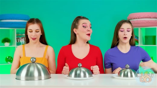 10K views · 96 reactions | बड़ा , मद्धम या छोटा फूड चैलेंज Multi DO | Multi Do Hindi | Facebook