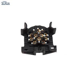 [Hot Item] 12V 13 Pin Plastic Trailer Plug Socket Wiring Connector Adapter