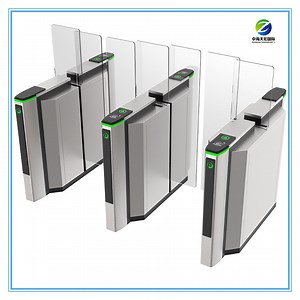 [Hot Item] Access Control Security System Automatic Barrier Gate Full Height Sliding Turnstile