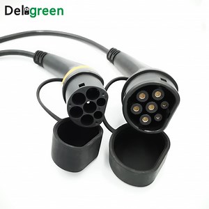 [Hot Item] EV Charger 32A Type 2 to Type 2 Plug Adapter Connector 5m Cable