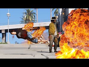 GTA V EXTREME BRUTALITY #23 60FPS *RAGDOLLS EUPHORIA & KILLING SPREE*