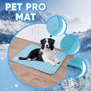 😍PET PRO Cooling Mat Specially Made For Cats & Dogs! Designed & Tested in US. 50% SALE Today!👇 Shop Now via Cash On Delivery/ 50% OFF!👇 myvendoor.com/products/pet-pro-mat Our cooling mats are made of eco-friendly ice silk, premium cotton and breathable soft mesh cloth. It is cooling, lightweight, breathable, and comfortable, so it will let your furry friends have a fast cooling feeling during those hot days. Our versatile cooling mats can be laid directly on the floor for pets to sleep, also 