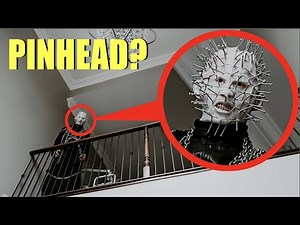 When you see PINHEAD stalking you, get out of your HOUSE and RUN! (He took Itsjustinfigs!!)