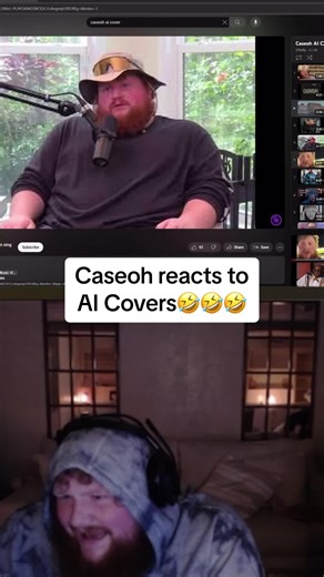 Caseoh Reacts to AI Covers: Hilarious Moments Unveiled