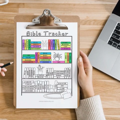 Book of the Bible Reading Track Printable Church Devotional Template Study Guide Print Spiritual Grow Plan A5 Insert Kid Bible Activity PDF - Etsy
