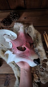 77 reactions · 4 comments | I love getting to make custom colored masked for you! Every single fox mask I’ve gotten to create has been so beautiful, I just had to show off some of my favorites You can order one of your own with custom colors and rune engravings on my website力 Models Morgin Riley @shizzzanne @laceydecay And me! #leatherwork #leathercraft #leather #larp #style #fashion #fantasycore #animalmask #leathermask | Embercraft Creations | Facebook
