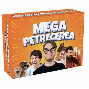 Joc de societate Mega Petrecerea, 660 provocări, 300 cartonase, pentru adulți, în limba română - eMAG.ro