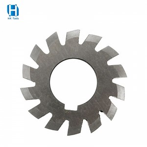 [Hot Item] DIN3972 HSS Module Gear Milling Cutters Custom M1 M1.5 M2 M2.5 M3 M4 M5 M6 M8 M10 PA20 Degrees CNC Involute Gear Milling Cutter
