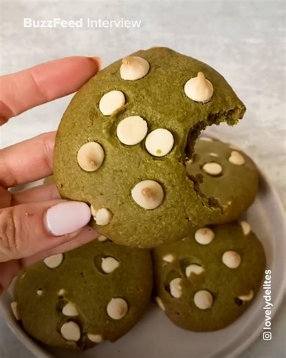 Hannah (@lovelydelites) really got me going to the grocery store to make these matcha cookies ? | BuzzFeed