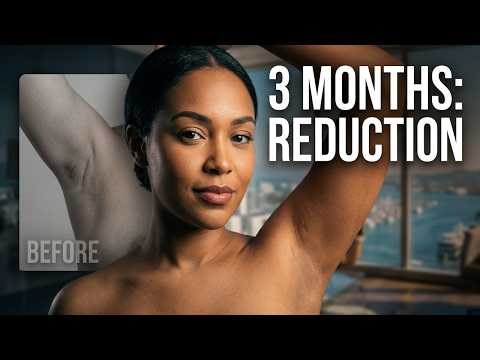 Axillary Puff Reduction Before and After 3 Month Results