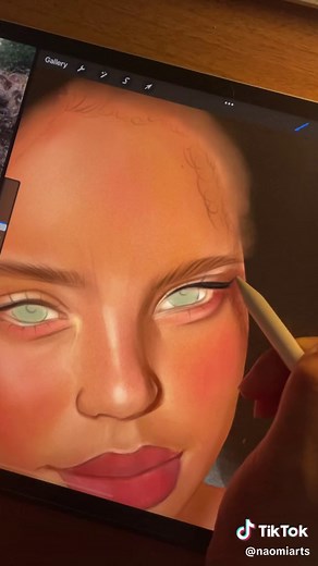 Procreate Digital Art Tutorial for Portraits