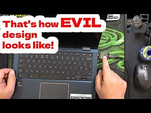 Acer chromebook Spin CP513 not charging not coming ON, that's how you fix it!