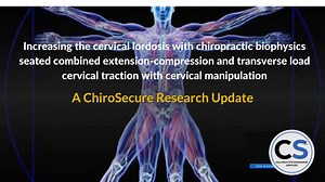 Increasing the cervical lordosis with chiropractic biophysics seated...