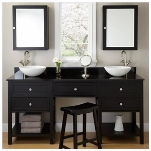 [Hot Item] Allen Roth Bathroom Vanity Hamptons 40 Inch Green