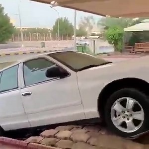 2.3K views · 50 reactions | #Kuwait Pipe break creates sinkhole that swallows a car in Rumaithiya #الكويت | Bangladeshi In Kuwait | Facebook