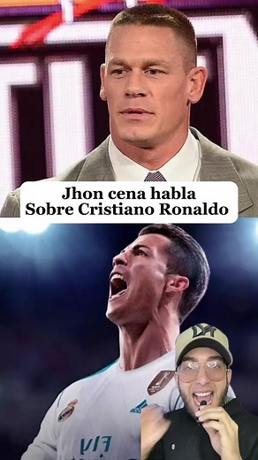 John Cena habla sobre Cristiano Ronaldo #tarjetadirecta #futbolnoticias #parati | Tarjeta Directa
