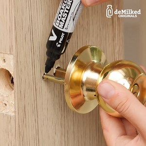 Easy Lock Installation Idea | DeMilked