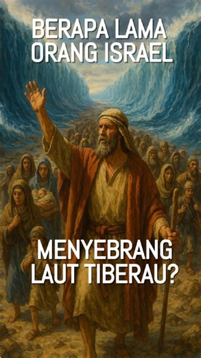 1K views · 40 reactions | Berapa lama Bangsa Israel Menyebrangi Laut Teberau? #pdtesrasoru #bangsaisrael #lautteberau #cristofer #short #sorotan #reels | Esra Alfred Soru I | Facebook