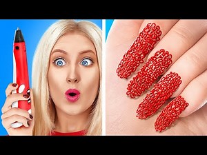AMAZING BEAUTY HACKS AND TIPS || Awesome Hair Hacks and Tricks By 123 GO! GOLD