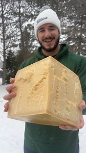 Pasta in a Massive Parmesan Wheel Bowl - worth it! #parmesan #parmigiana #cheesewheel #pastanight #pastalover #pastarecipe #parmesancheese #pastabowl #grillingseason #grillmaster #gamedayfood #italianfood #italianfoodie #italiancuisine | Chef Cuso