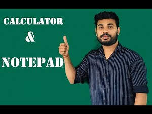 Calculator & Notepad Full Explained