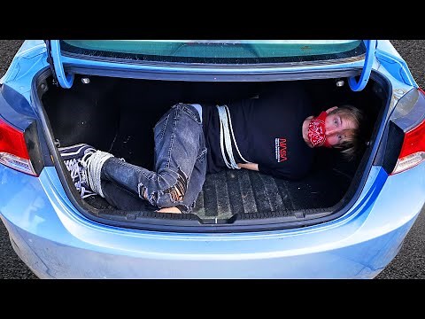 Escape the Trunk Challenge! *COPS CALLED*