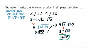 How to Solve Advanced Square Root Multiplication | Algebra | Study.com