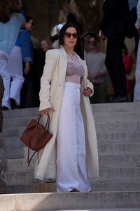 Debi Mazar at Gabriela Hearst Show PFW 2026 in Paris • CelebMafia