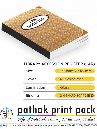 Library Accession Register