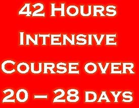 42 hours Intensive course