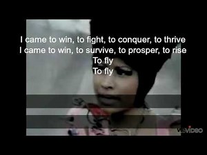 Nicki Minaj ft. Rihanna- Fly lyrics (clean)